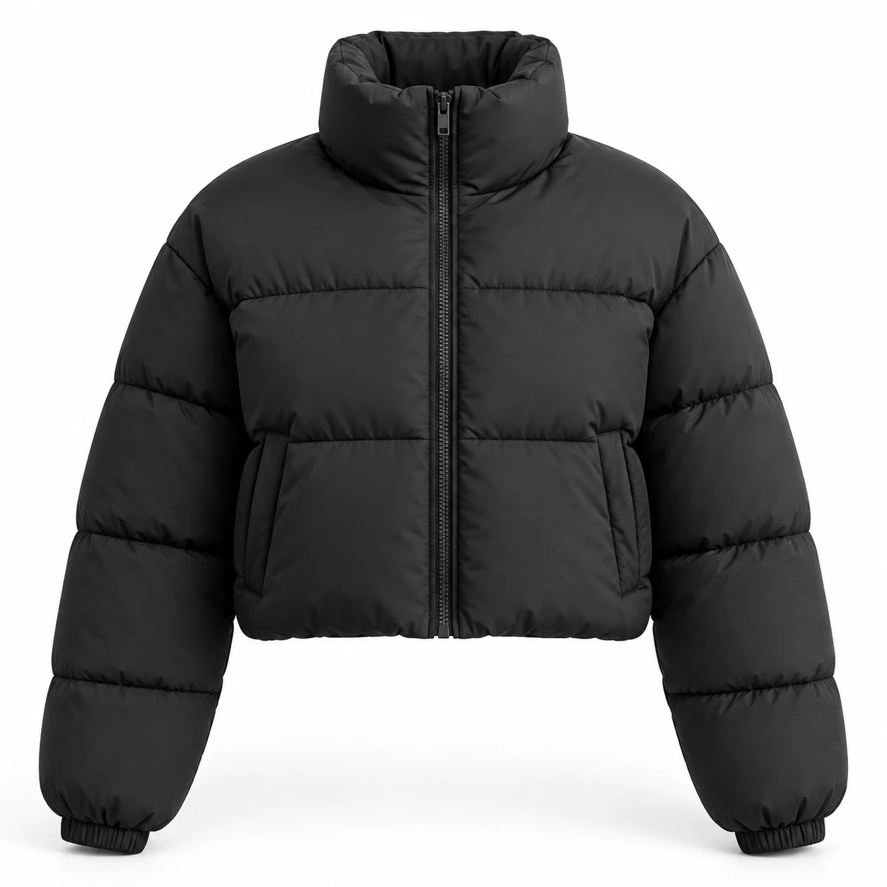 Cropped Performance Puffer